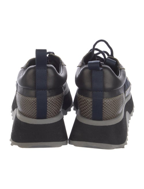 Robert Clergerie Patent Leather Printed Sneakers