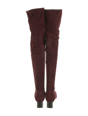 Robert Clergerie Suede Sock Boots