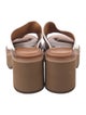 Robert Clergerie Leather Slides