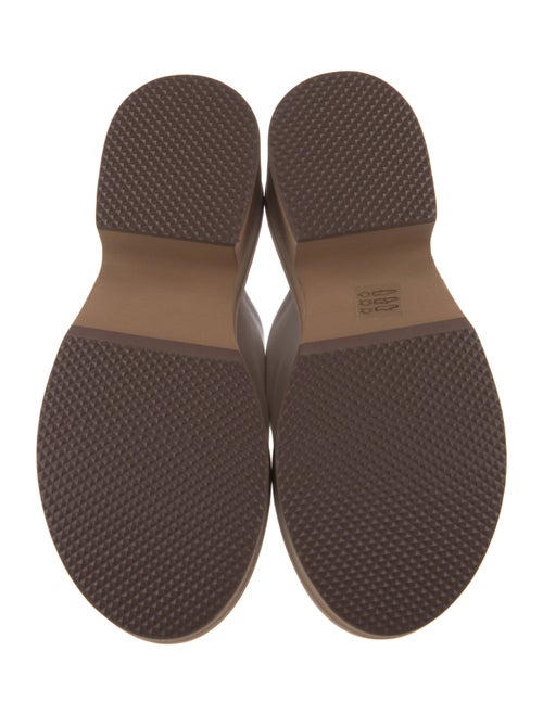 Robert Clergerie Leather Slides