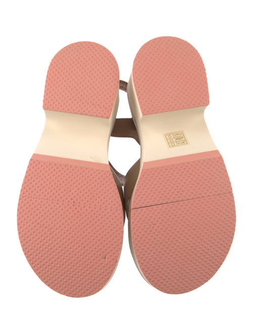 Robert Clergerie Leather Slingback Sandals