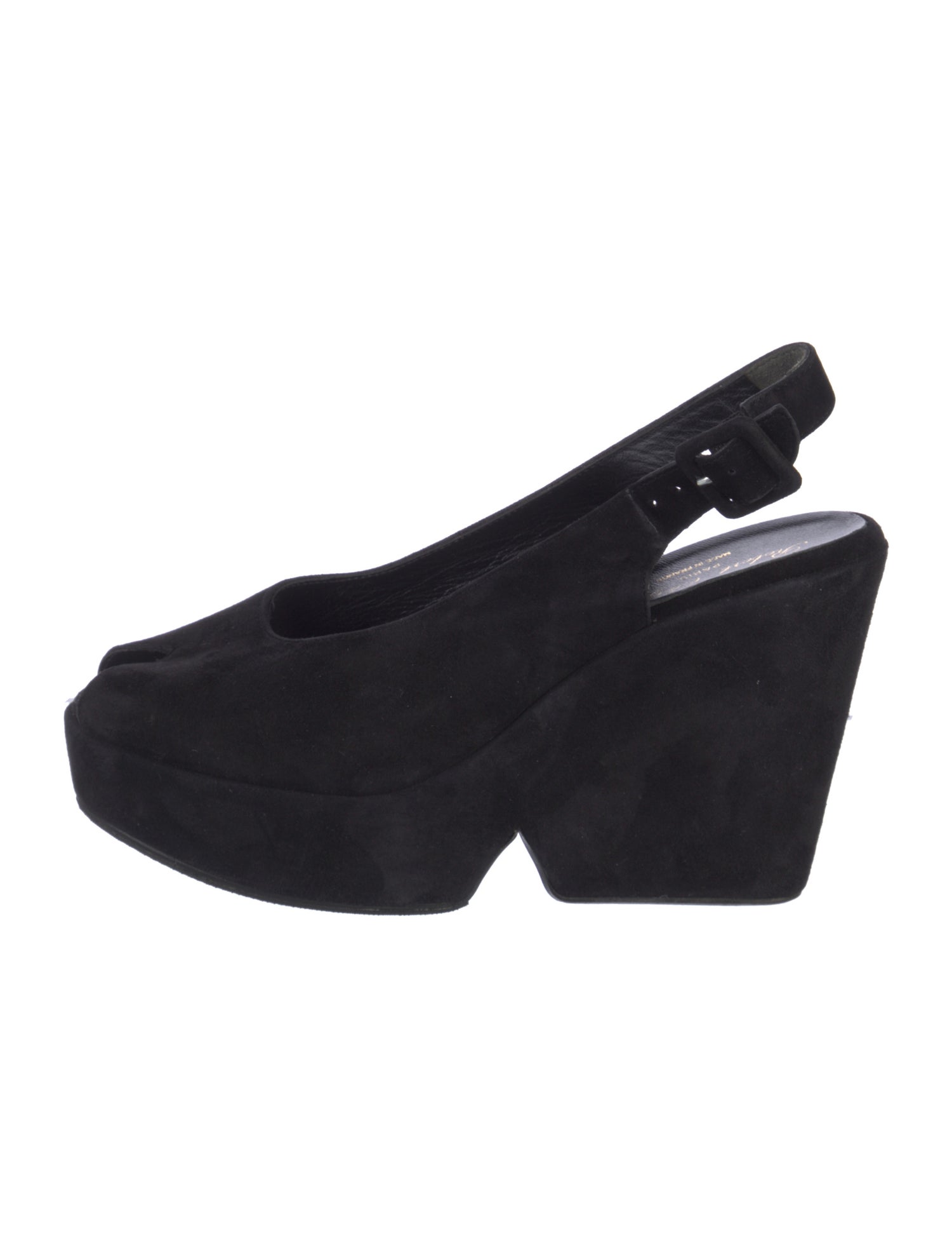 Robert Clergerie Suede Slingback Pumps