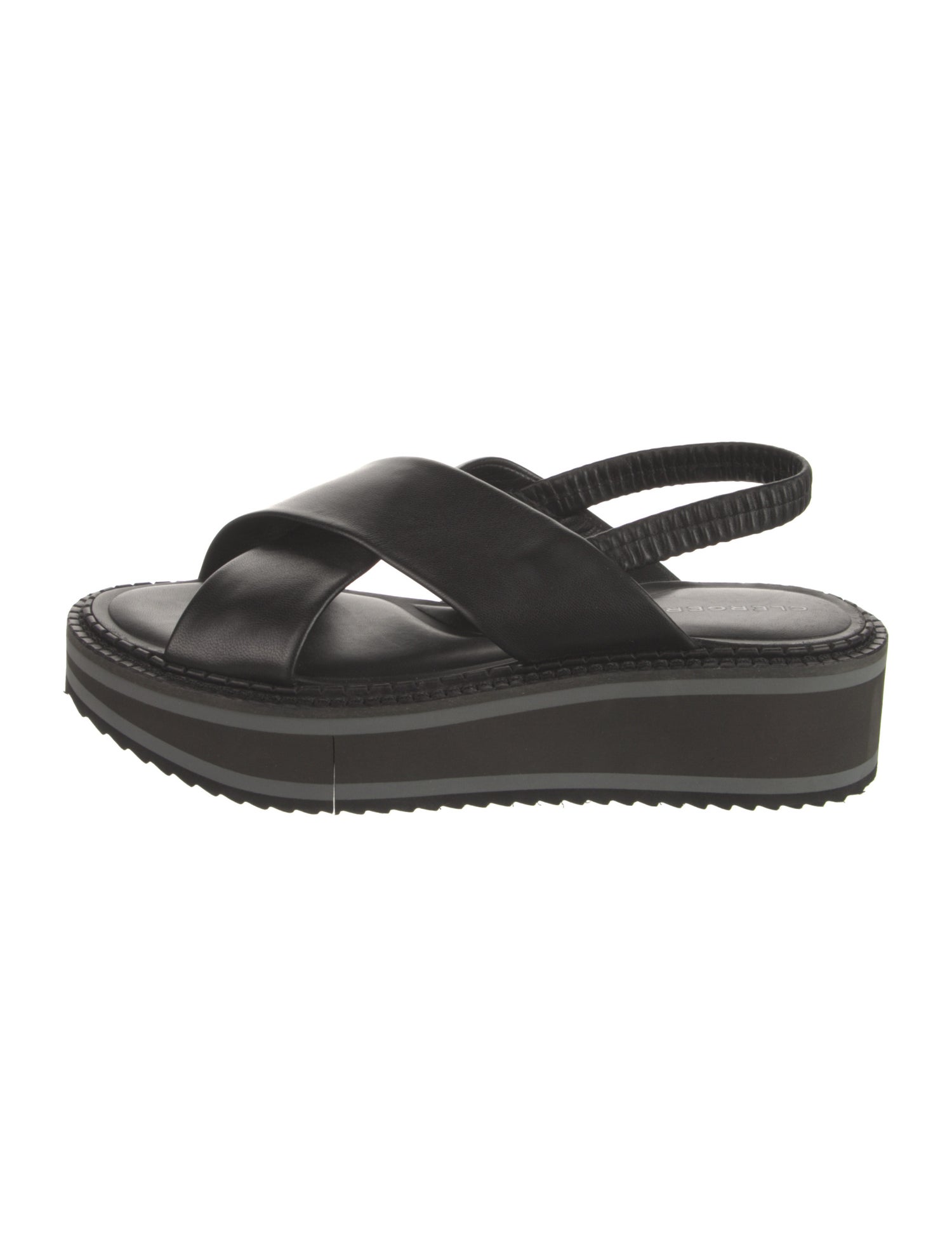 Robert Clergerie Leather Slingback Sandals