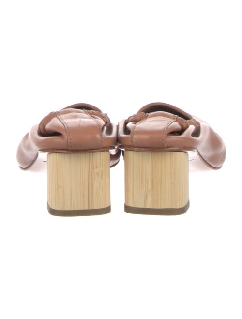 Robert Clergerie Leather Mules