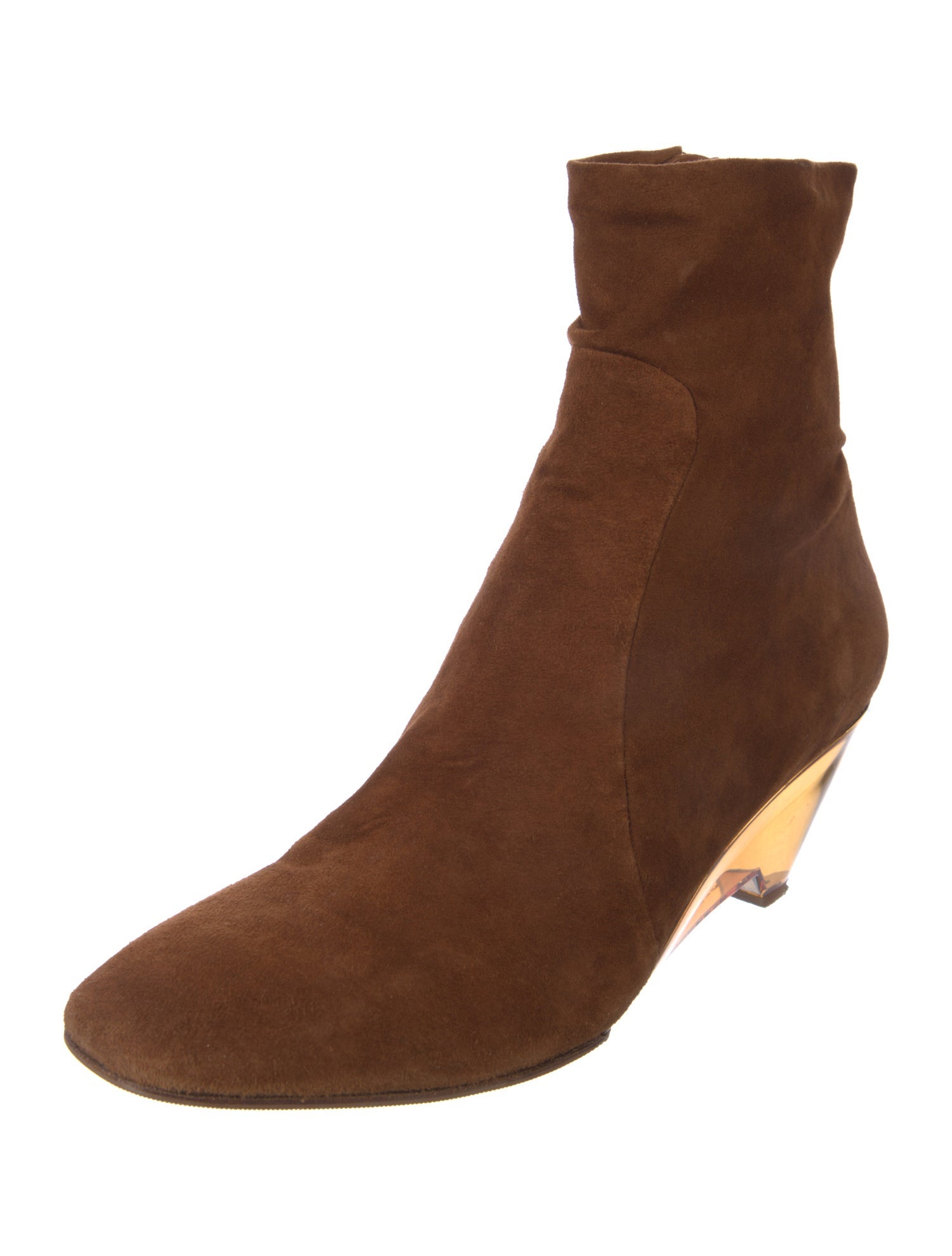 Robert Clergerie Suede Sock Boots
