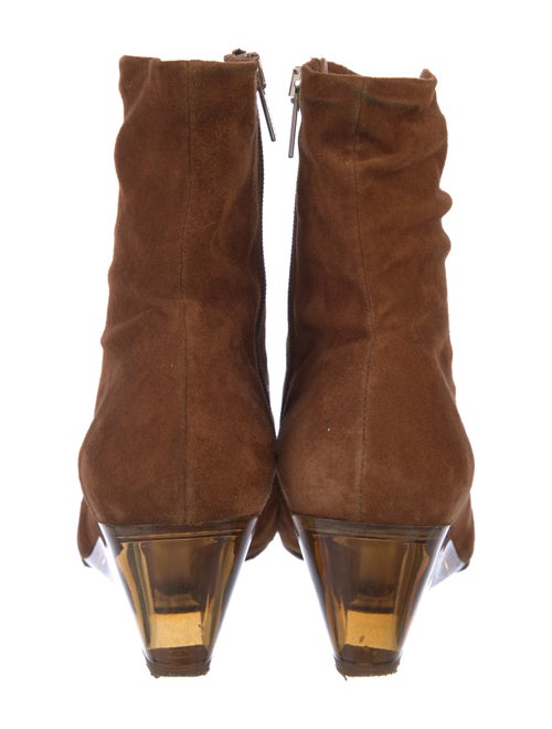 Robert Clergerie Suede Sock Boots