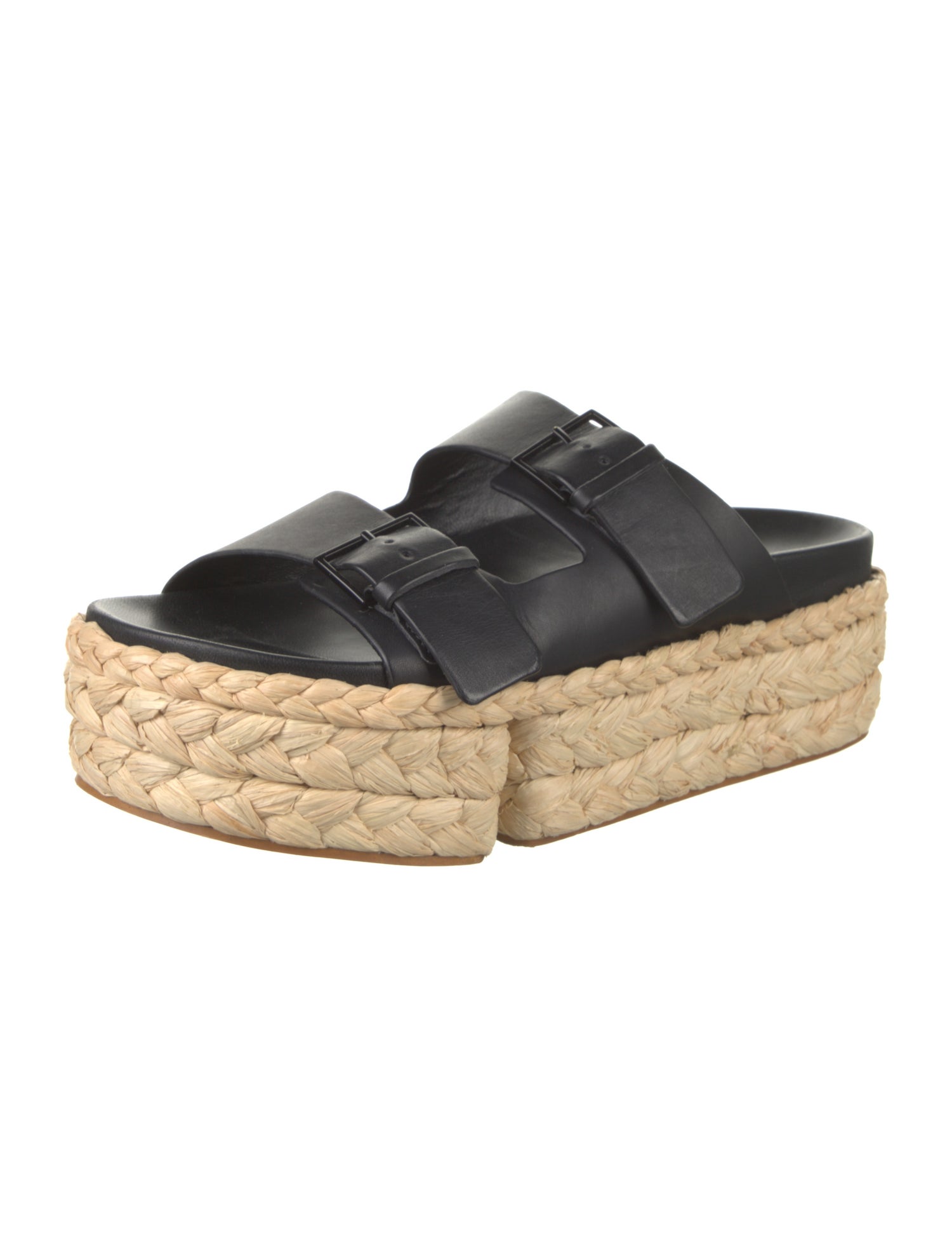 Robert Clergerie Leather Espadrilles