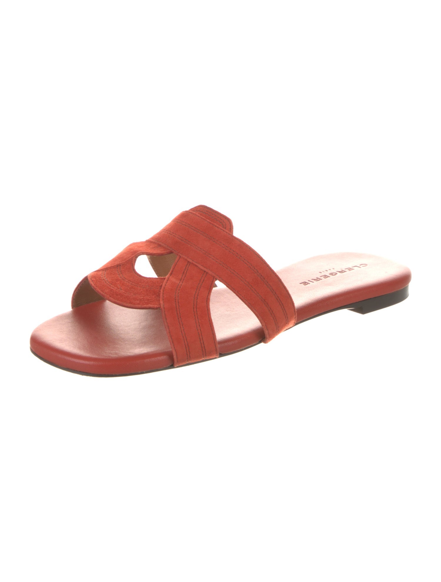 Robert Clergerie Suede Slides