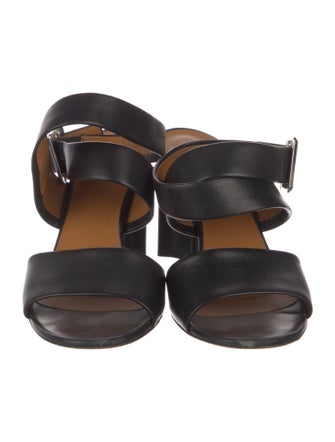 Robert Clergerie Leather Slides