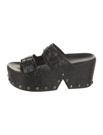 Robert Clergerie Leather Sandals