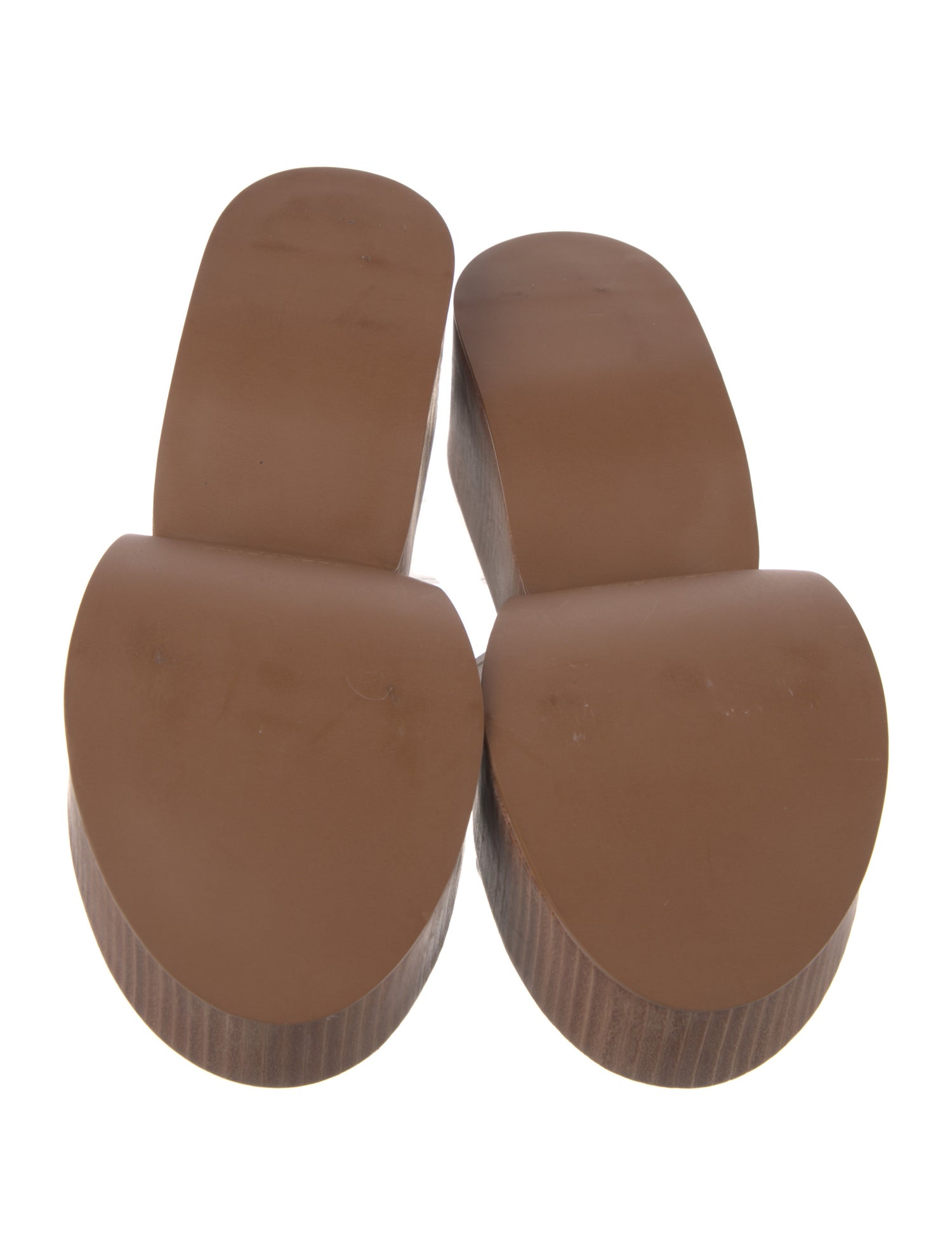 Robert Clergerie Leather Slides