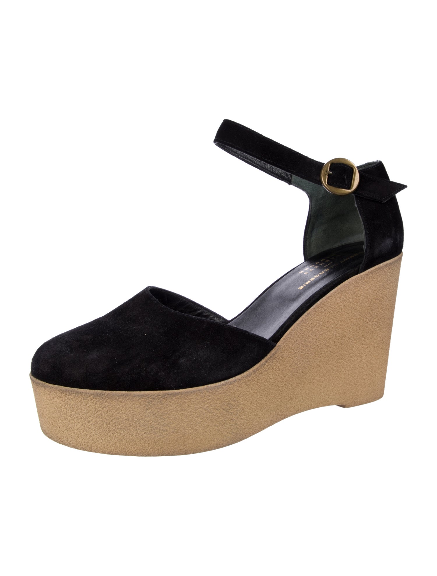 Robert Clergerie Suede D'Orsay Pumps