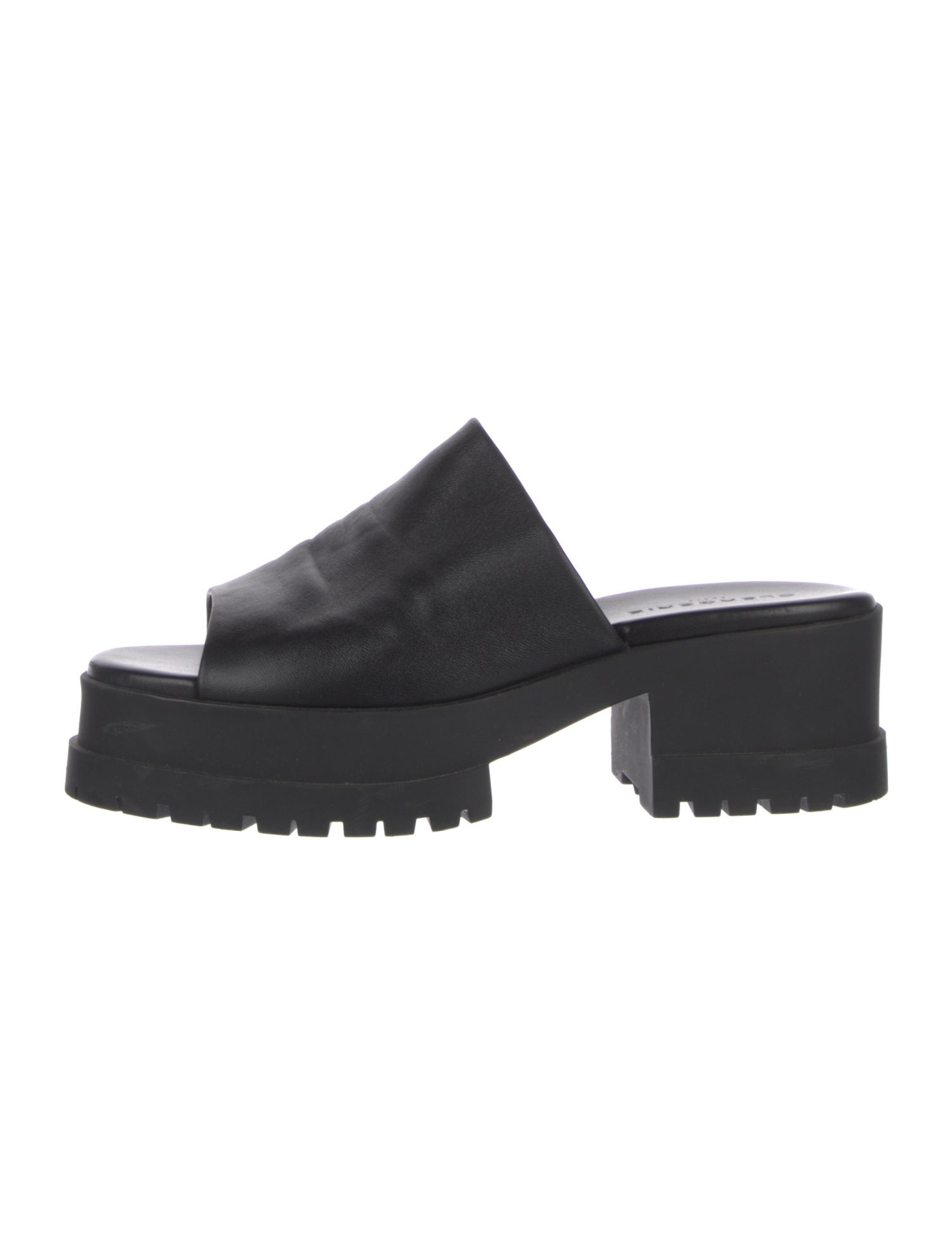 Robert Clergerie Leather Slides