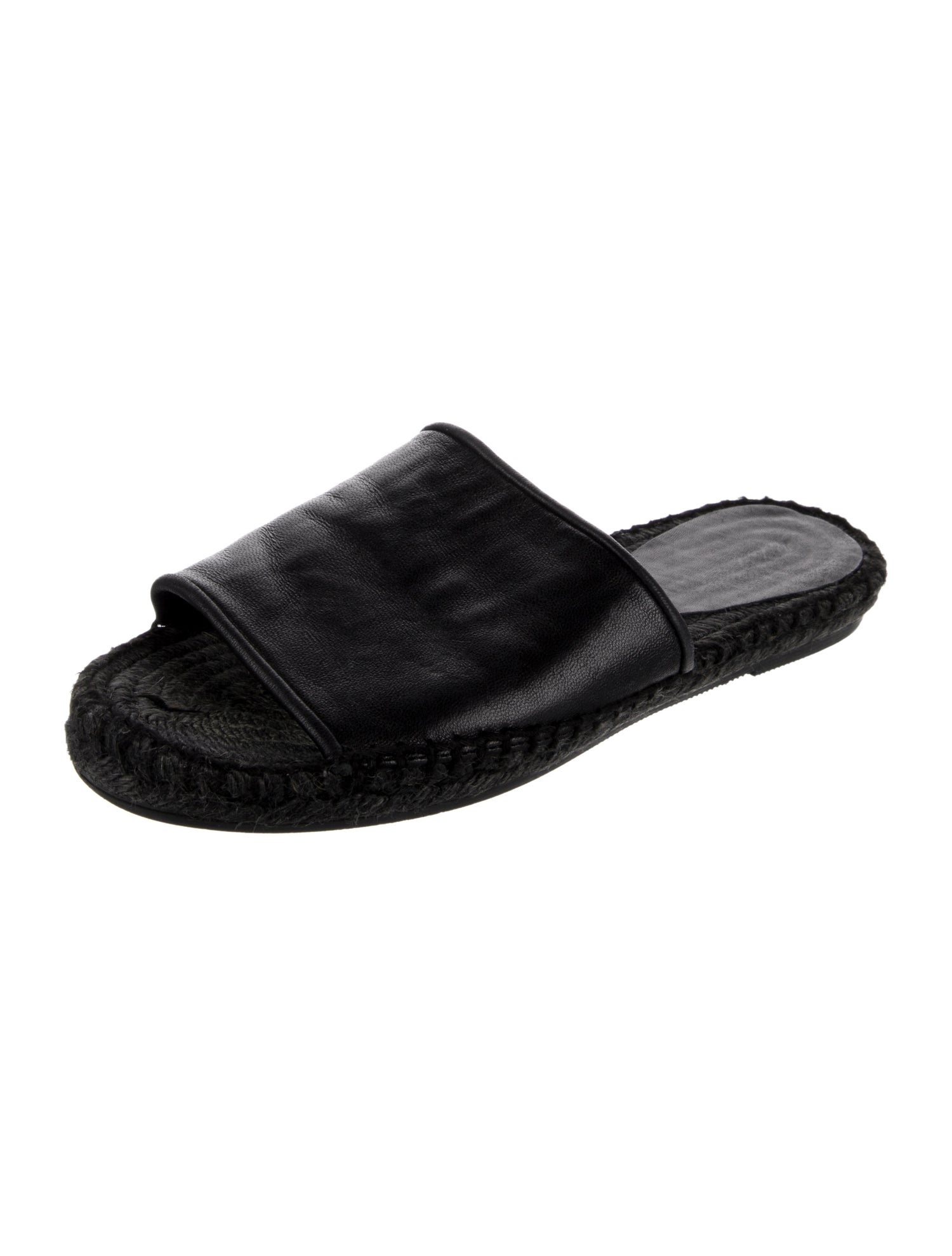 Robert Clergerie Leather Slides