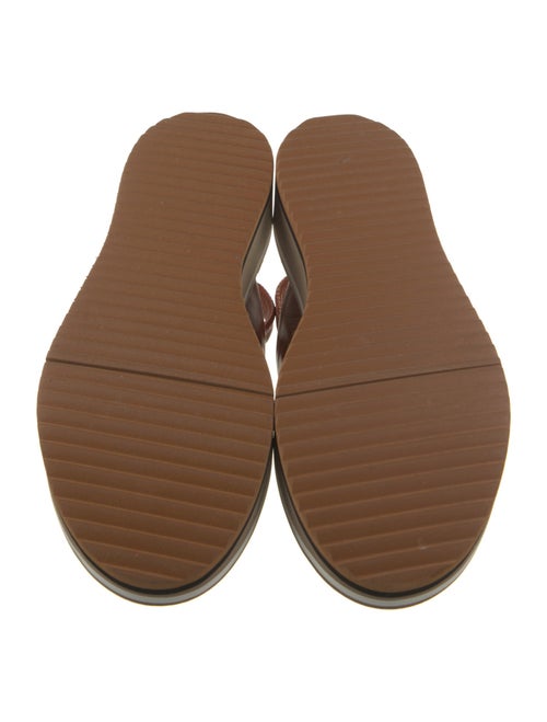 Robert Clergerie Leather Slingback Sandals