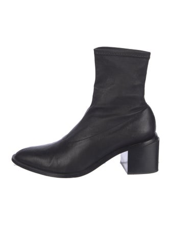 Robert Clergerie Leather Sock Boots