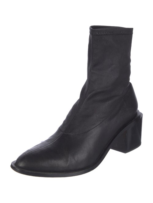 Robert Clergerie Leather Sock Boots