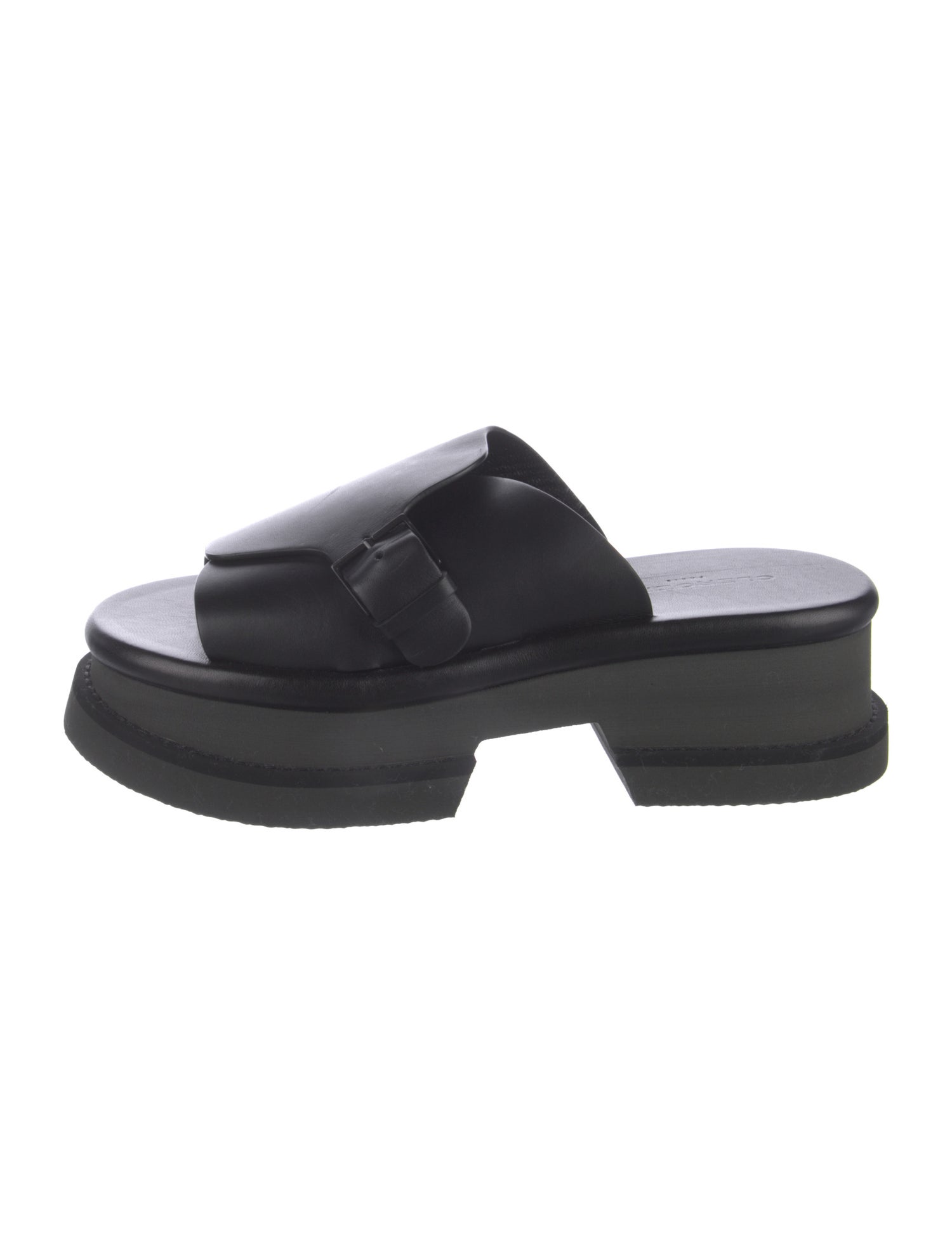 Robert Clergerie Leather Slides