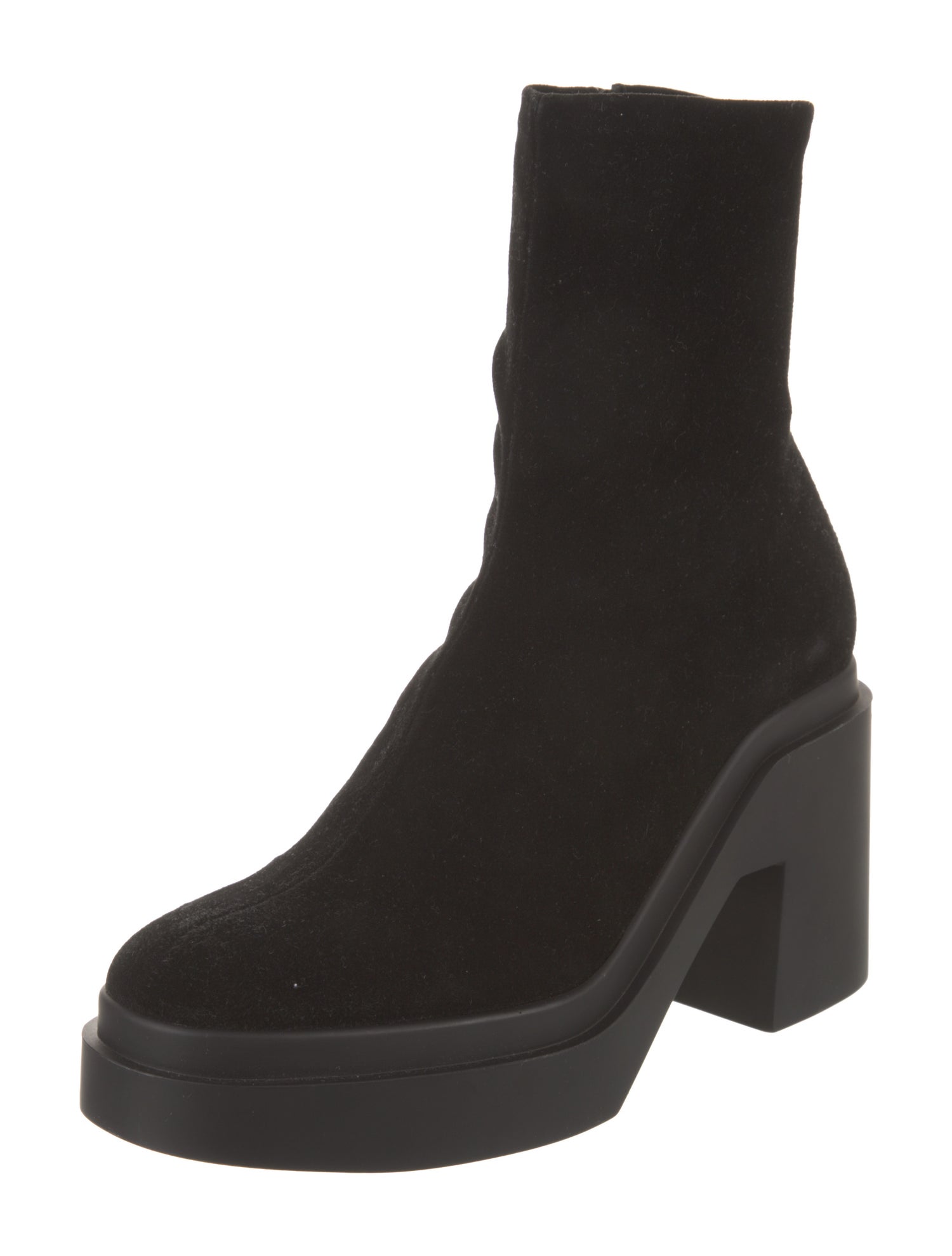 Robert Clergerie Suede Sock Boots