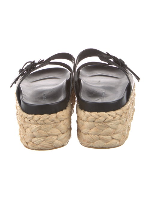 Robert Clergerie Leather Leather Trim Embellishment Espadrilles