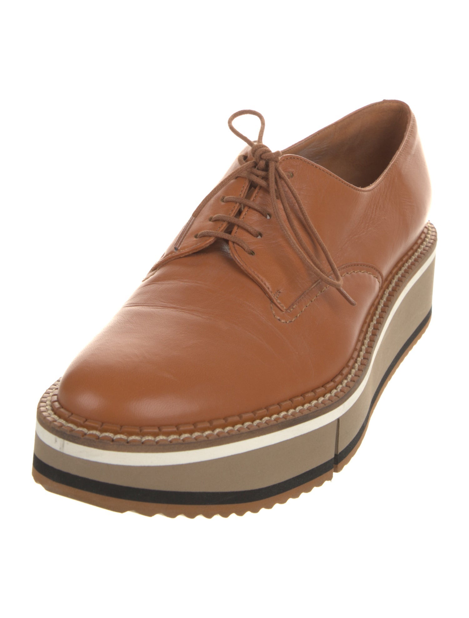 Robert Clergerie Leather Oxfords