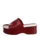 Robert Clergerie Leather Slides