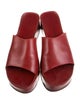 Robert Clergerie Leather Slides