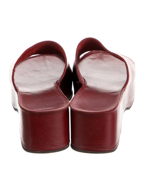 Robert Clergerie Leather Slides