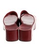 Robert Clergerie Leather Slides