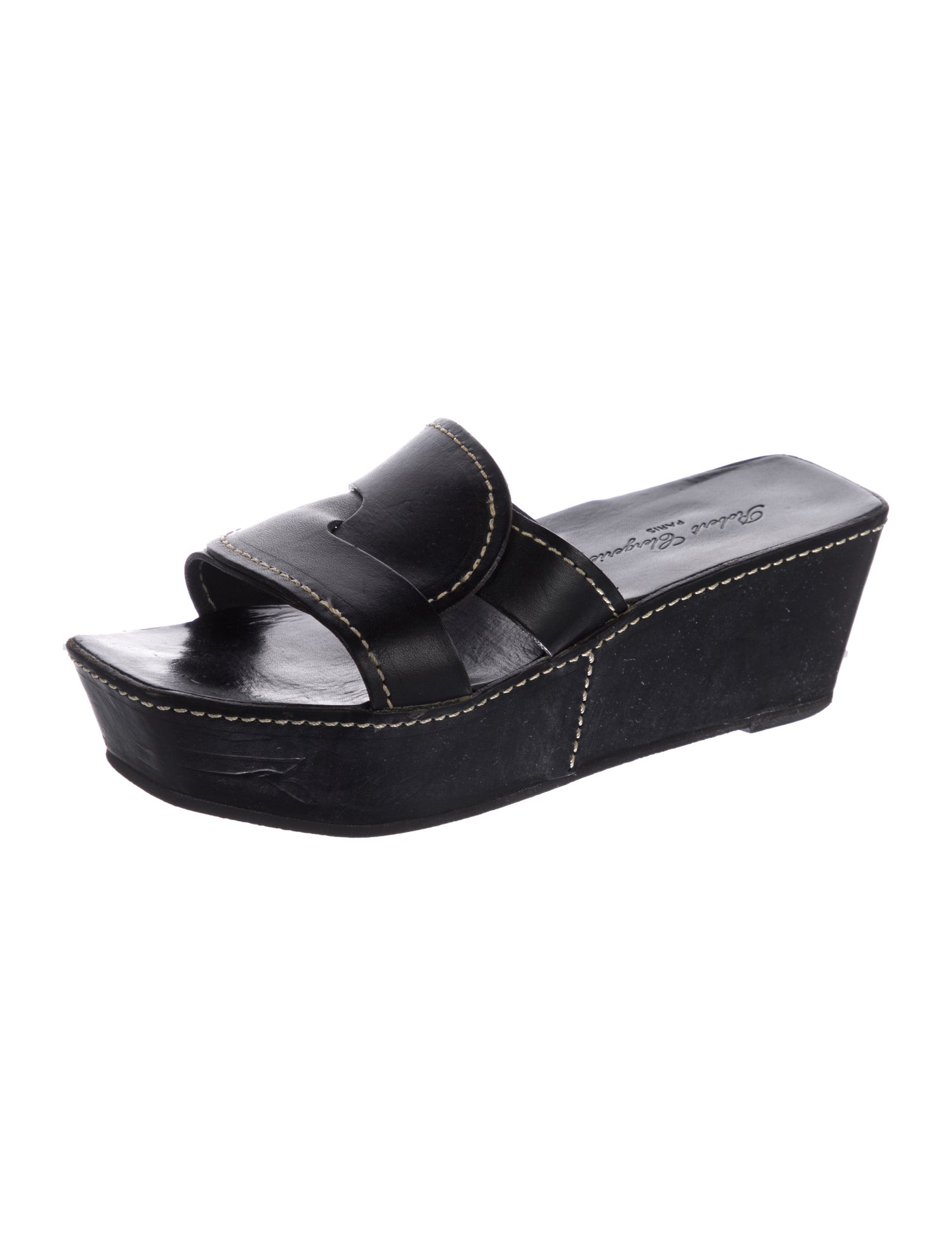Robert Clergerie Leather Flats