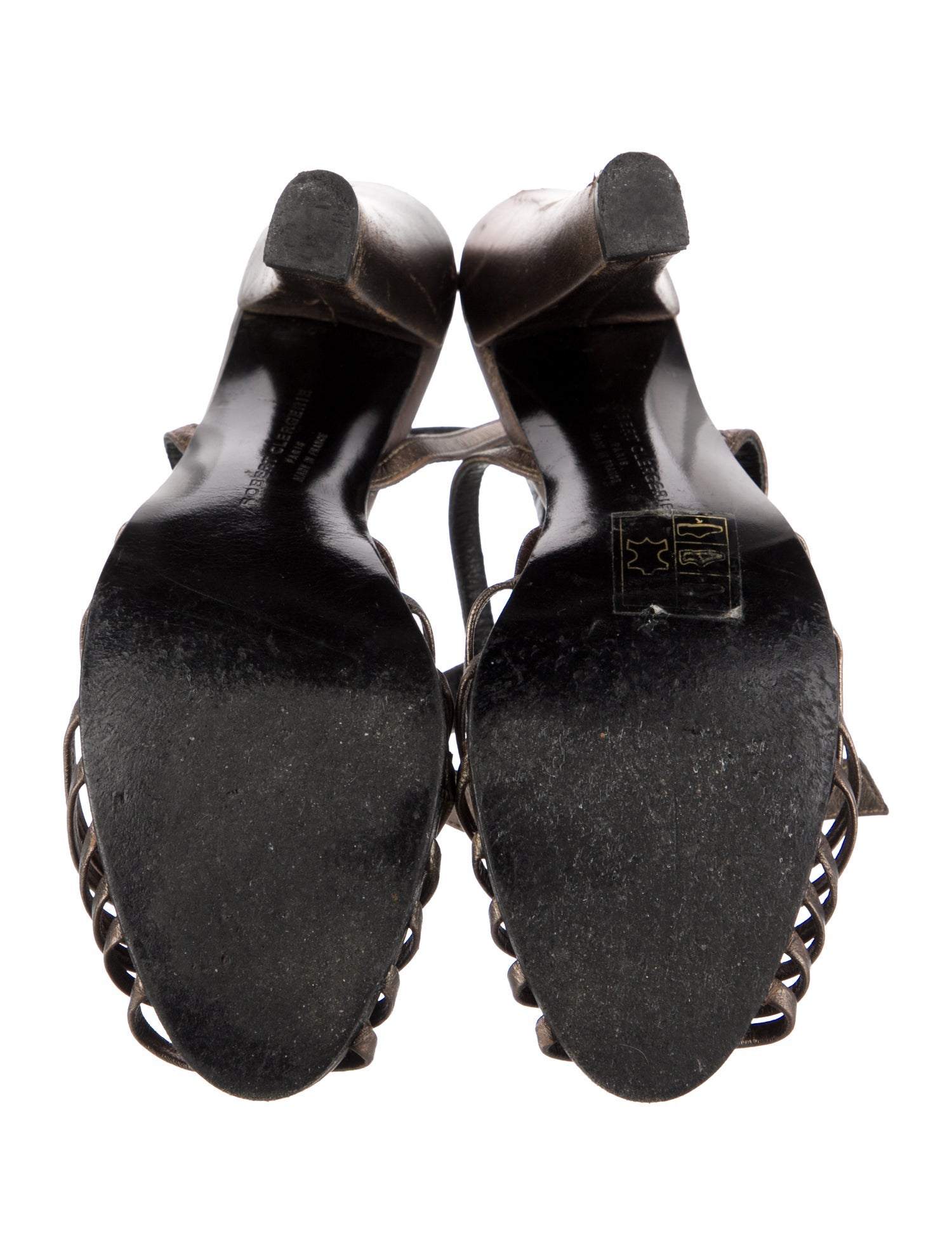 Robert Clergerie Leather Slingback Pumps