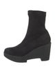 Robert Clergerie Suede Sock Boots