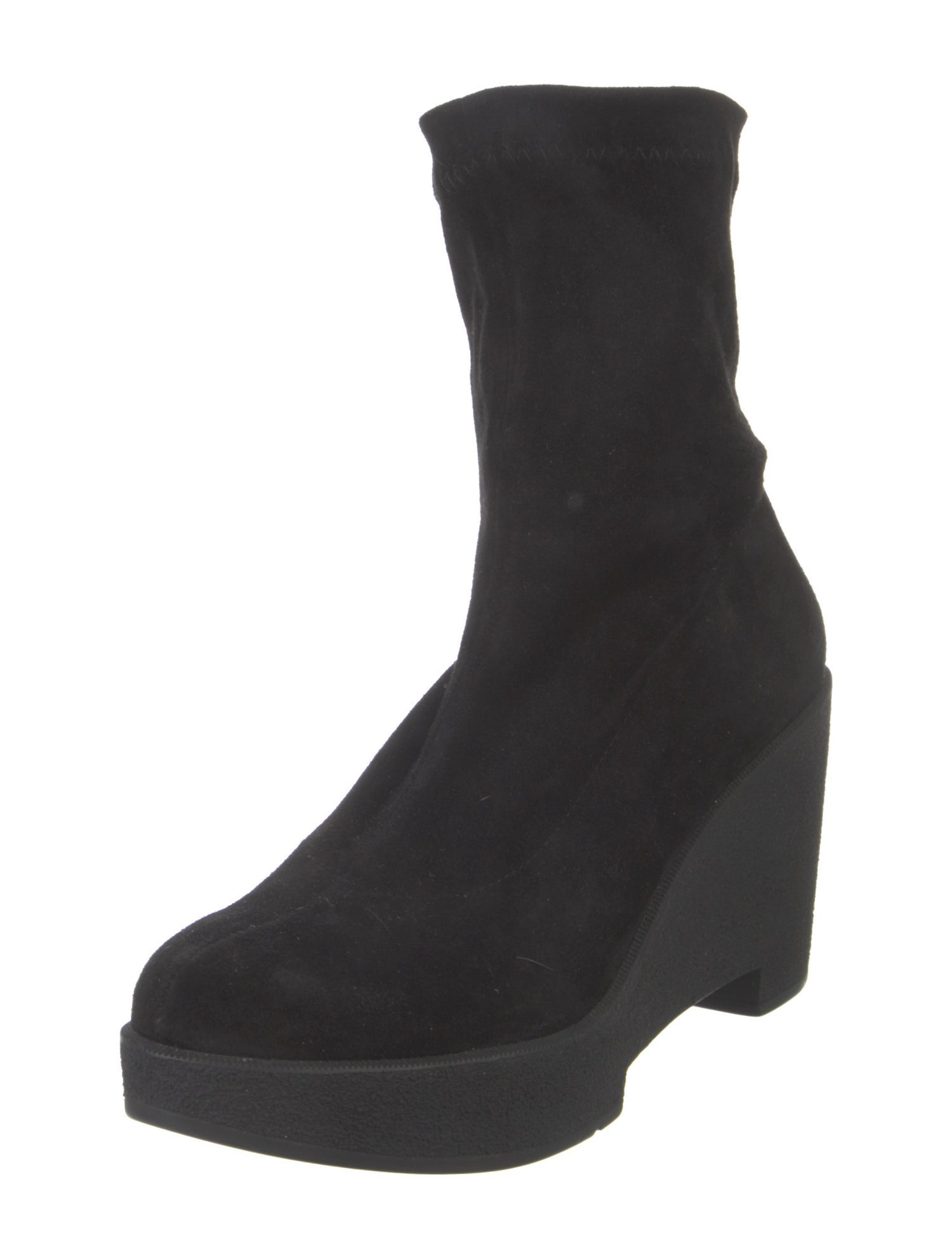 Robert Clergerie Suede Sock Boots