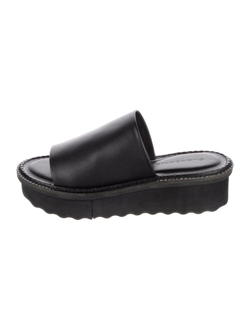 Robert Clergerie Leather Slides
