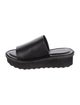 Robert Clergerie Leather Slides