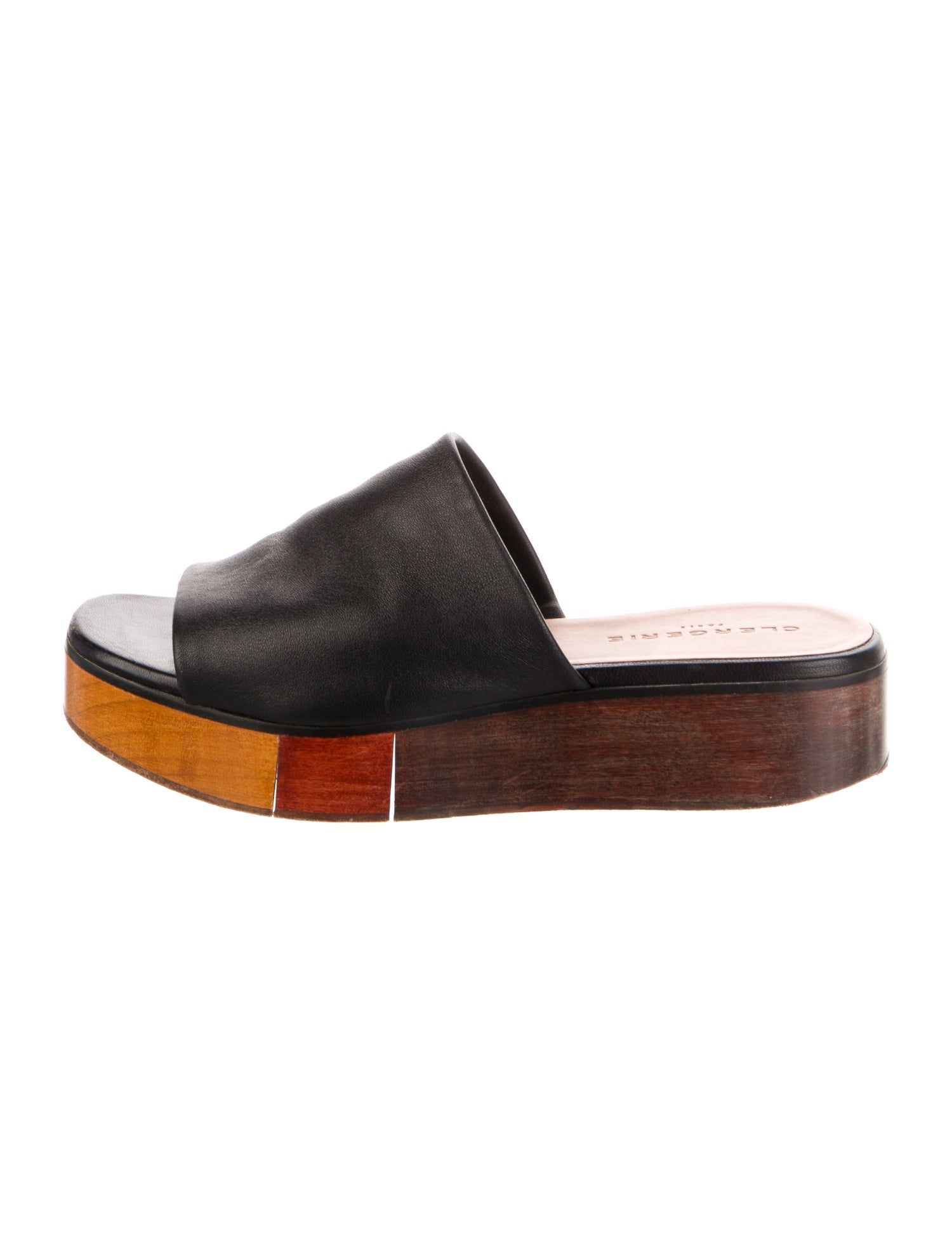 Robert Clergerie Leather Slides