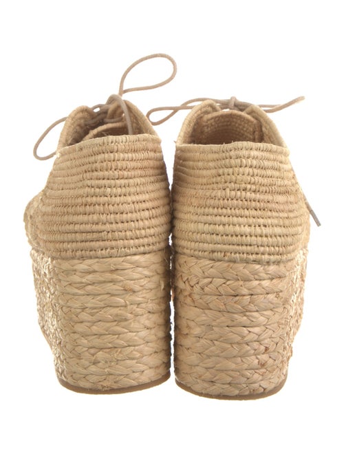 Robert Clergerie Straw Oxfords