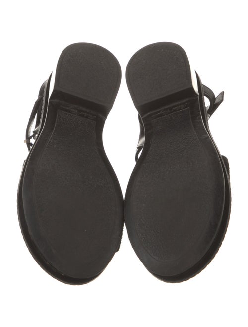 Robert Clergerie Ponyhair Slingback Sandals