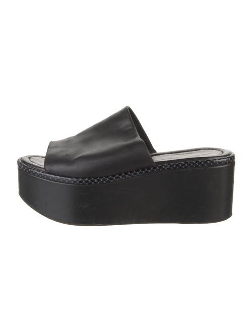 Robert Clergerie Leather Slides