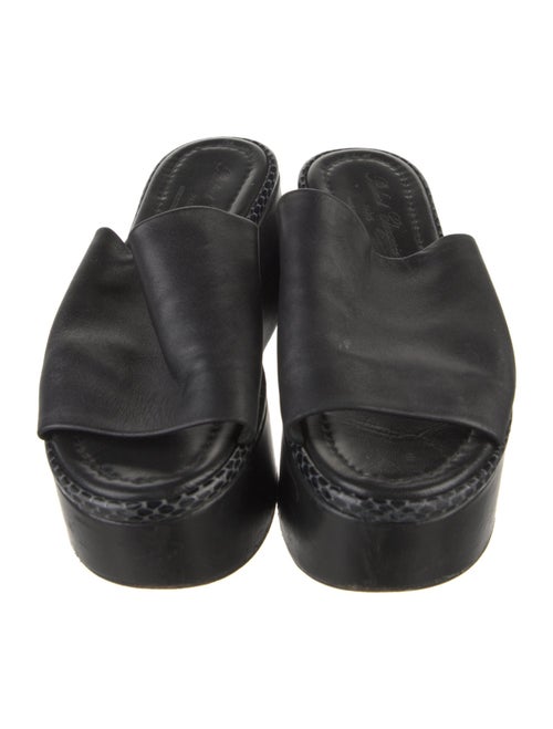 Robert Clergerie Leather Slides