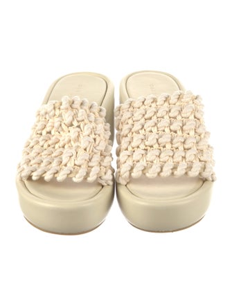 Robert Clergerie Leather Slides