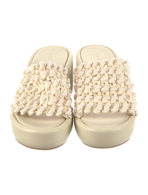 Robert Clergerie Leather Slides