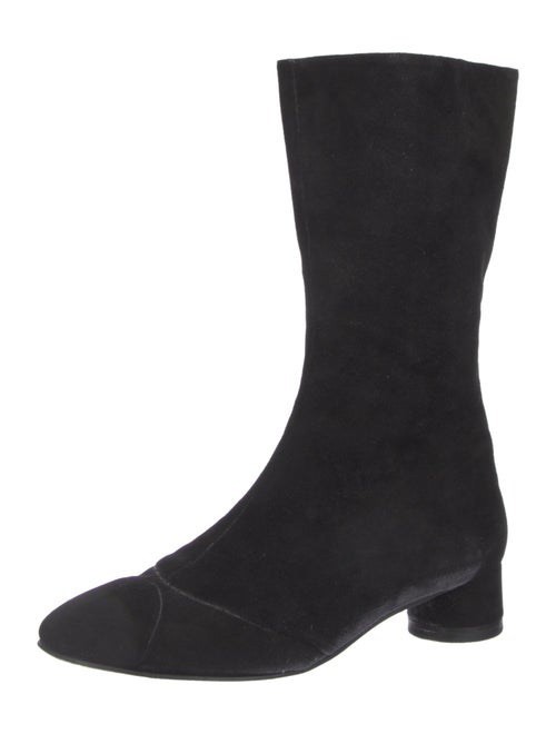 Robert Clergerie Suede Sock Boots