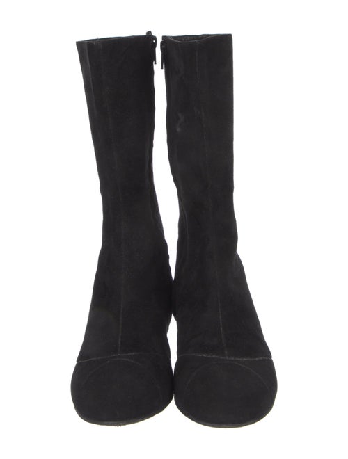 Robert Clergerie Suede Sock Boots