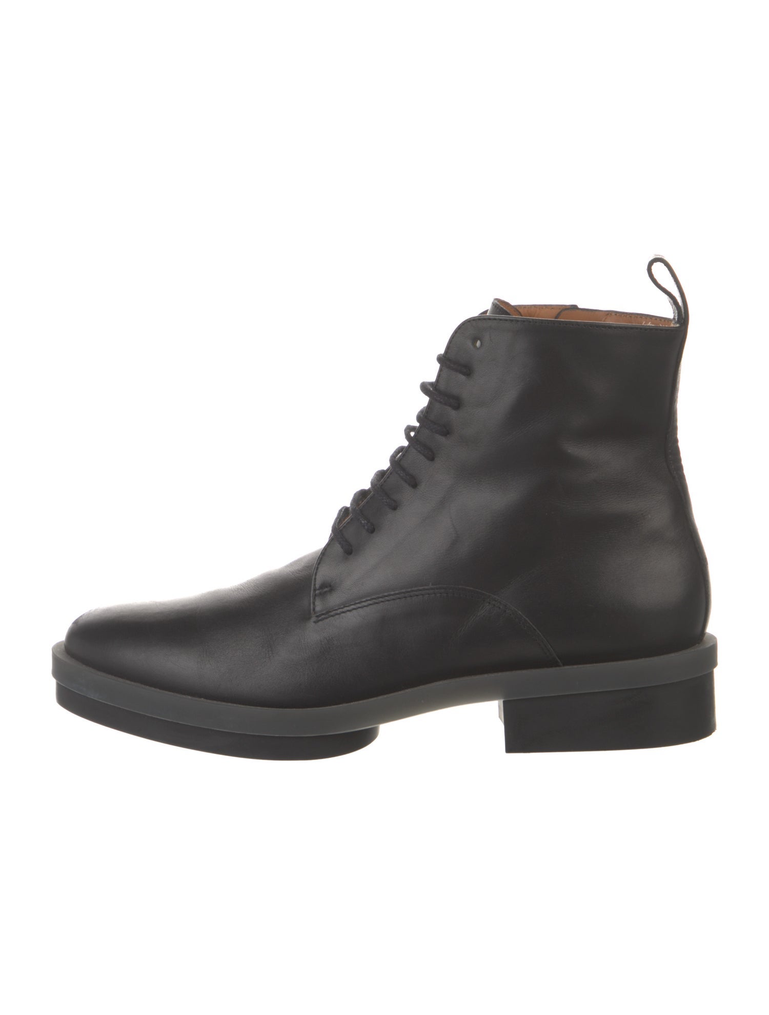 Robert Clergerie Leather Combat Boots