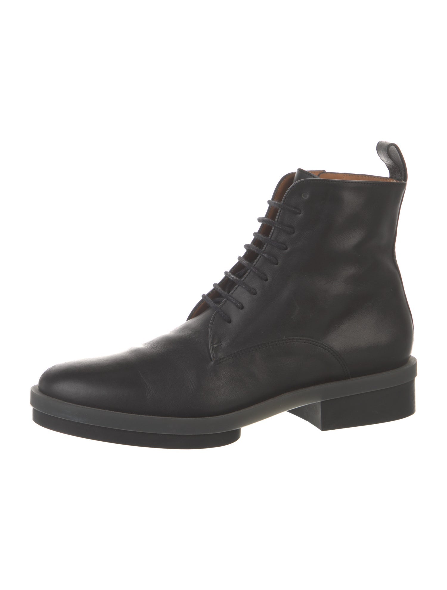 Robert Clergerie Leather Combat Boots