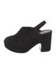 Robert Clergerie Suede Slingback Pumps