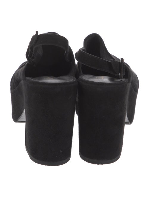 Robert Clergerie Suede Slingback Pumps