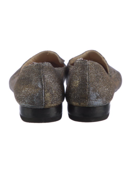 Robert Clergerie Mesh Printed Loafers