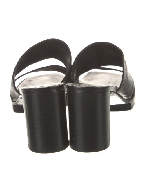 Robert Clergerie Leather Slides